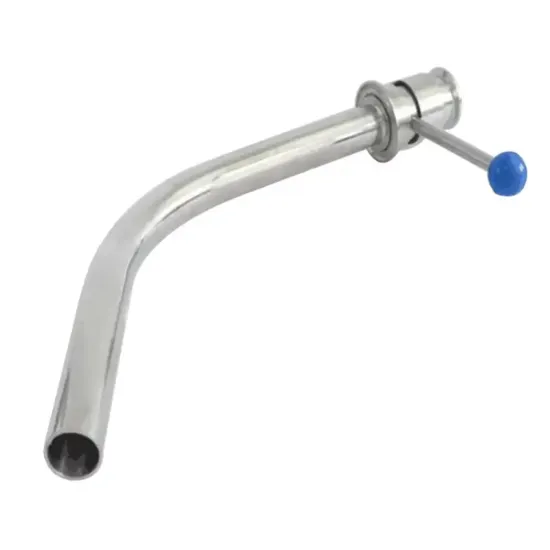 Tri-clamp Beer Take Off Arm Center Valve