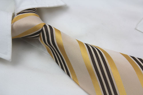 Stile moda tessuto poliestere cravatte