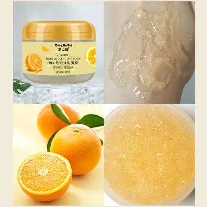 Deep Cleansing Blackhead Removal Face Bubble Clay Mask