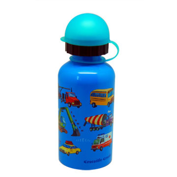 Blue Cartoon Sports Bottle