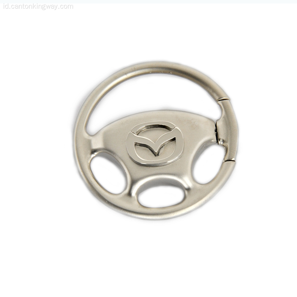 Cincin kunci logo mobil logam