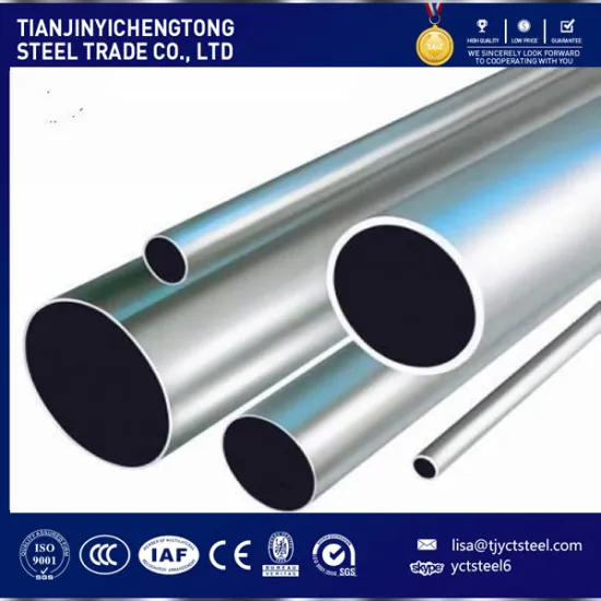 Seamless TP304 Tp316 Tp321 Stainless Steel Tube