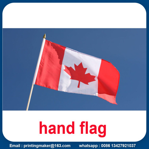 Printing Polyester National Hand Flag