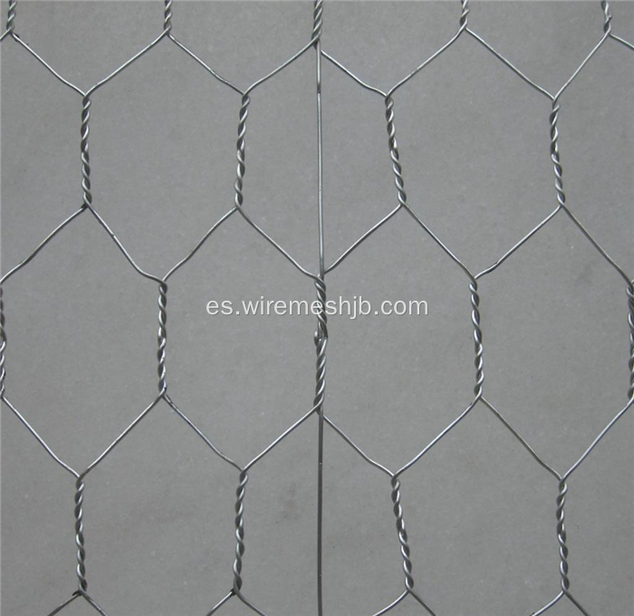 Mallas hexagonales galvanizadas en baño caliente de 1 &#39;&#39;