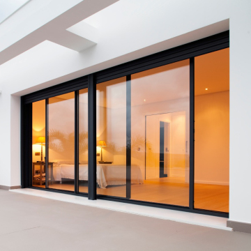 NFRC Certified High Efficiency Double Glazing Aluminum Sliding Glass Doors
