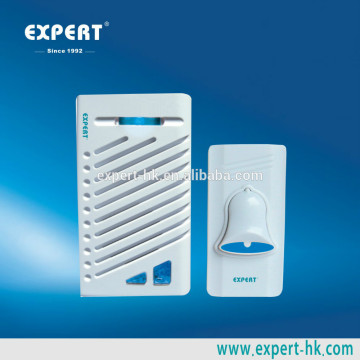 Plug-in wireless long range doorbell with Blue Flashers