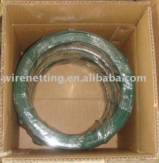 High quality pvc coated steel wire (Baodi Manufacture ISO9001:2000)