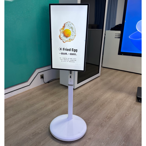 מעמד LCD נייד רוטרי לגלריה לאמנות דיגיטלית