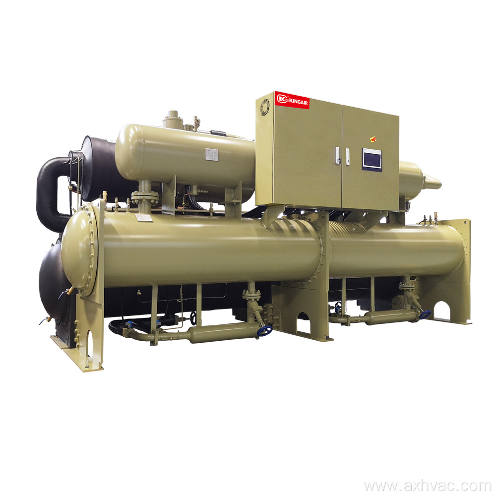 Flooded type high temperature chiller