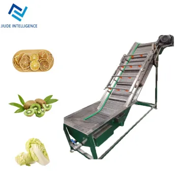 Factory wholesale high capacity garlic ginger fresh vegetables and fruits washing equipment apple processing washing machine