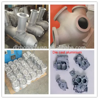 Cast aluminum for electrical industry
