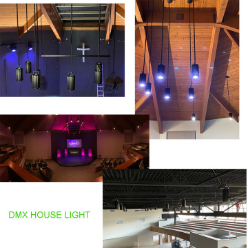 70W RGBW Mini DMX House Anhänger LED-Vorrichtung