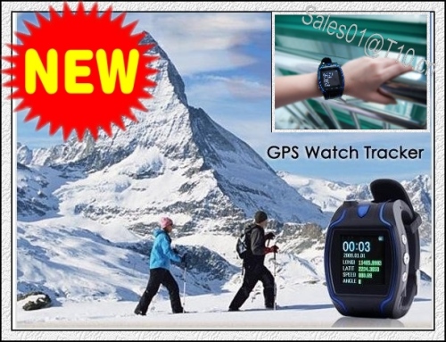 Mini GPS Watch Tracker for Personal / Pet (By SMS & GPRS) (WT100-WL005)