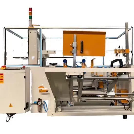 Automatic Case Assembly and Unpacking Machine for Carton Erection, Opening, and Sealing