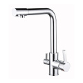 Stainless Steel Hot And Cold Water Kitchen Faucet