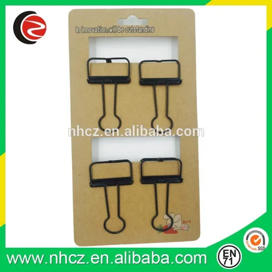 32MM Black Hole Binder Clip