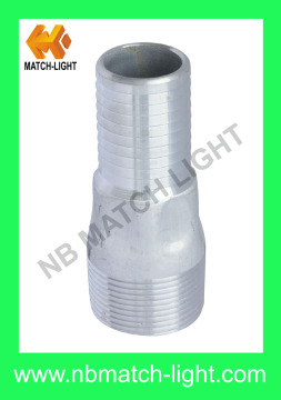 Galvanized Aluminum King Combination Hydraulic Hose Nipple