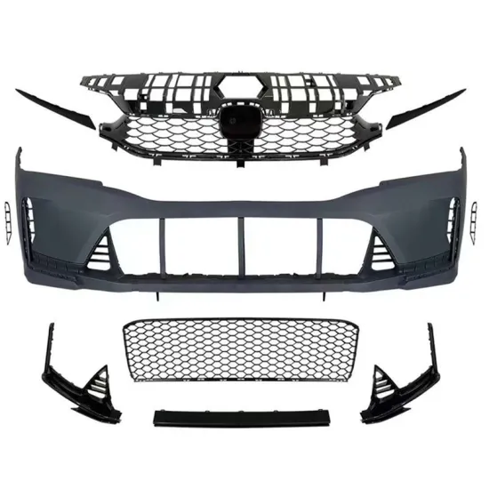 2022 Honda Civic Bumper Modification Kit: Grille Package Upgrade
