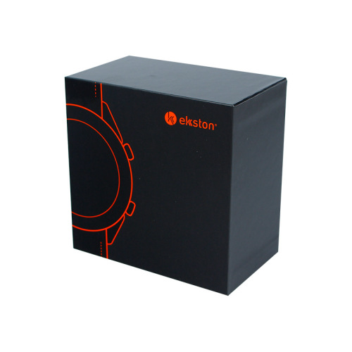 caixa de embalagem de relógio eletrônico de quartzo magnético personalizado
