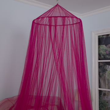 Home Bed Canopy Mosquito Netting Round Fabric Mesh