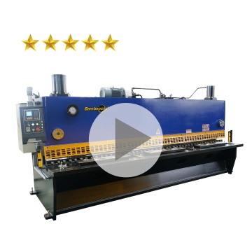 CNC Hydraulic Metal Guillotine Cutting Machine for Steel