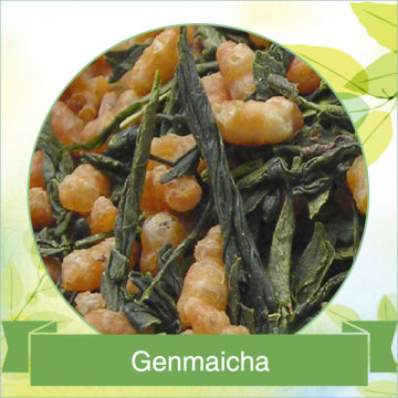 Genmaicha in green tea