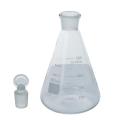 Erlenmeger Flask with Ground-in Glass Stoper 150ml