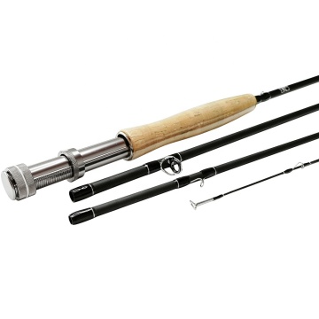 Chất lượng cao 4 phần 9ft carbon bay que câu cá