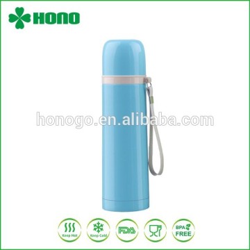 500ML Stainless Steel Bullet Type Thermos Flask With Lifting Rope