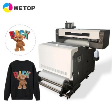 เครื่องพิมพ์ ALL-IN-ONE A1 DTF และเครื่องจักรทำเสื้อผ้าด้วยแป้งเขย่า