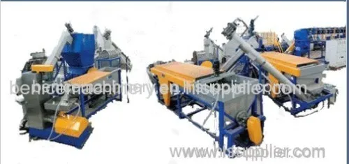 Pet Bottles Crushing, Washing, Granulating Production Line 
