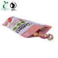 100% Compostable Corn Starch Reusable Ziplock Snack Bag