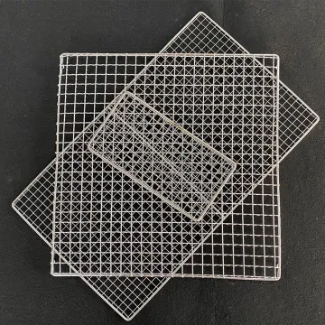 201 304 Stainless Steel Outdoor BBQ Grill Wire Mesh Cooling Rack Tray