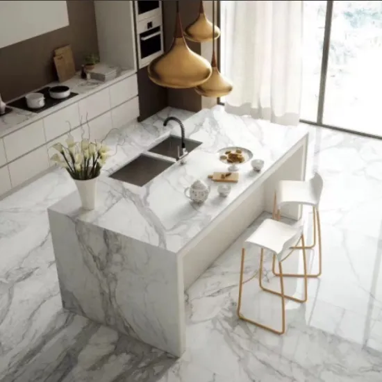 Foshan Modern High Quality Marble Artificial Sintered Wall Stone for Dining Room and Hotel