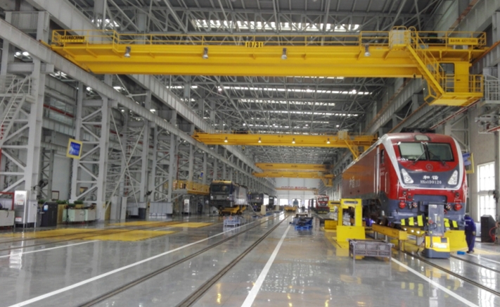 outdoor overhead crane double girder crane