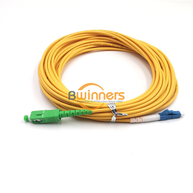 Patch Cord Fibra SM SX SC / APC-LC / PC 3,0mm