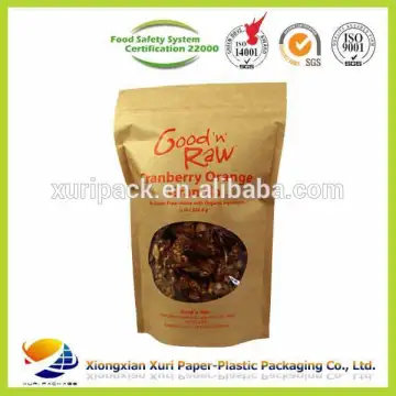 popcom bags with zipper food packaging bag