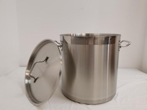 Thick 304 Stainless Steel Short Soup Pot Thick 304 Stainless Steel Short Soup Pot