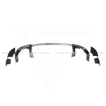 Diffusore per paraurti posteriore in fibra di carbonio per Audi TT Rs 2015-2019