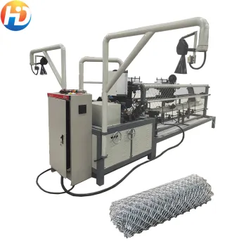 4 Meter Width Used Chain Link Fence Machine for Sale - 80-120 sqm/hour