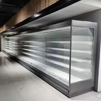 Supermarket Refrigeration Display Equipment Fridge Glass Door Upright Freezer and Cooler