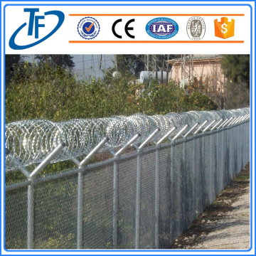 Galvanized or PVC coated razor wire