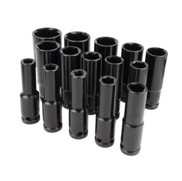 KEOBRISKEN Electric Wrench Socket Set 1/2" Drive Hex Socket 8mm-32mm
