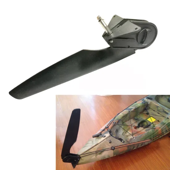 Kayak Canoe nylon Rudder with rope for kayak fishing boat raft control systems accessory