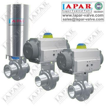 LPC12 series Sanitary Butterfly Valve Stainless Steel Buttery Valve