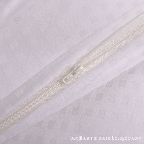 Embroidered 4 PCS 100% Cotton Simple Style Bedding Sets