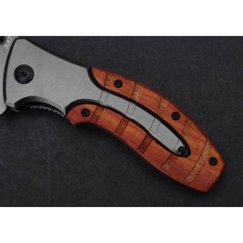 Coltello tascabile da caccia Flip-up personalizzato Browning X47