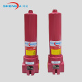 Hydraulic inline high pressure oil filter assembly