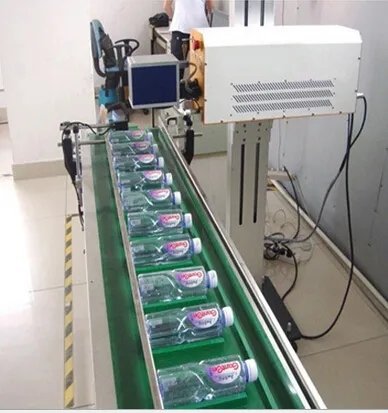 20w   Raycus   online  flying Fiber  Laser marking  machine