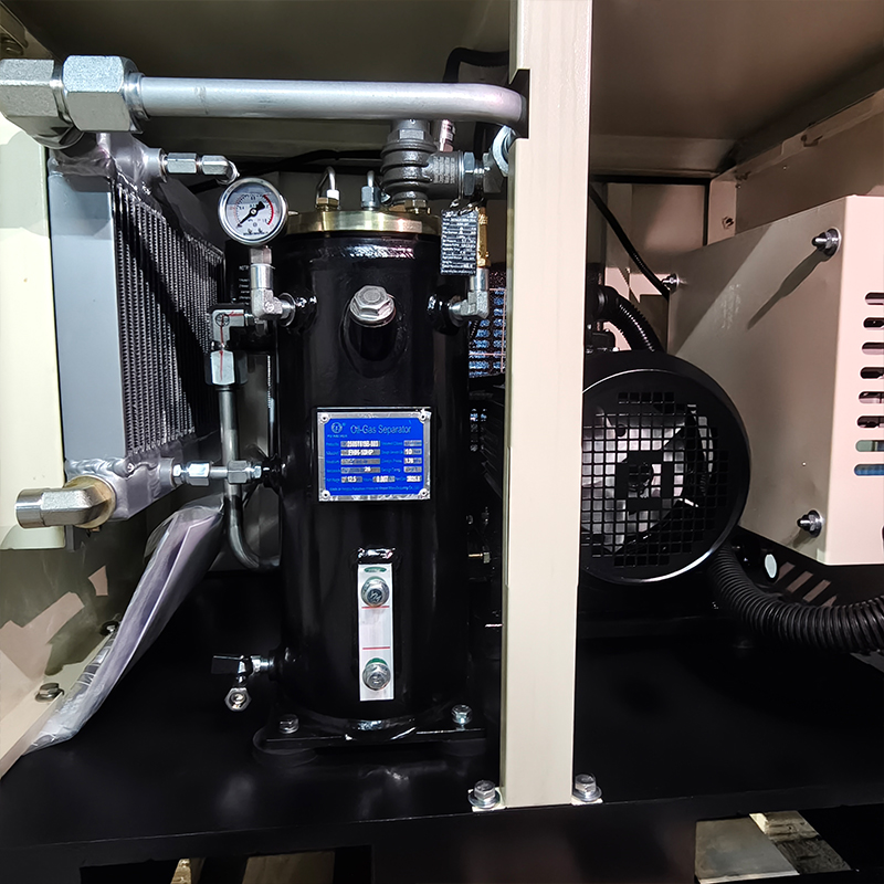 belt driven screw air compressor